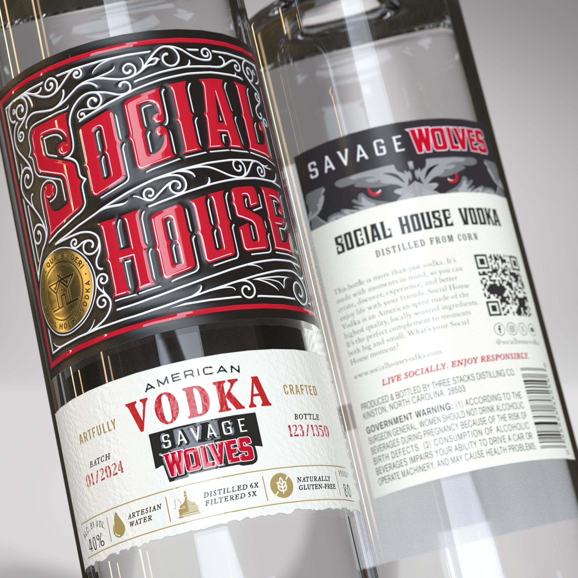 SAVAGE WOLVES x SOCIAL HOUSE® VODKA