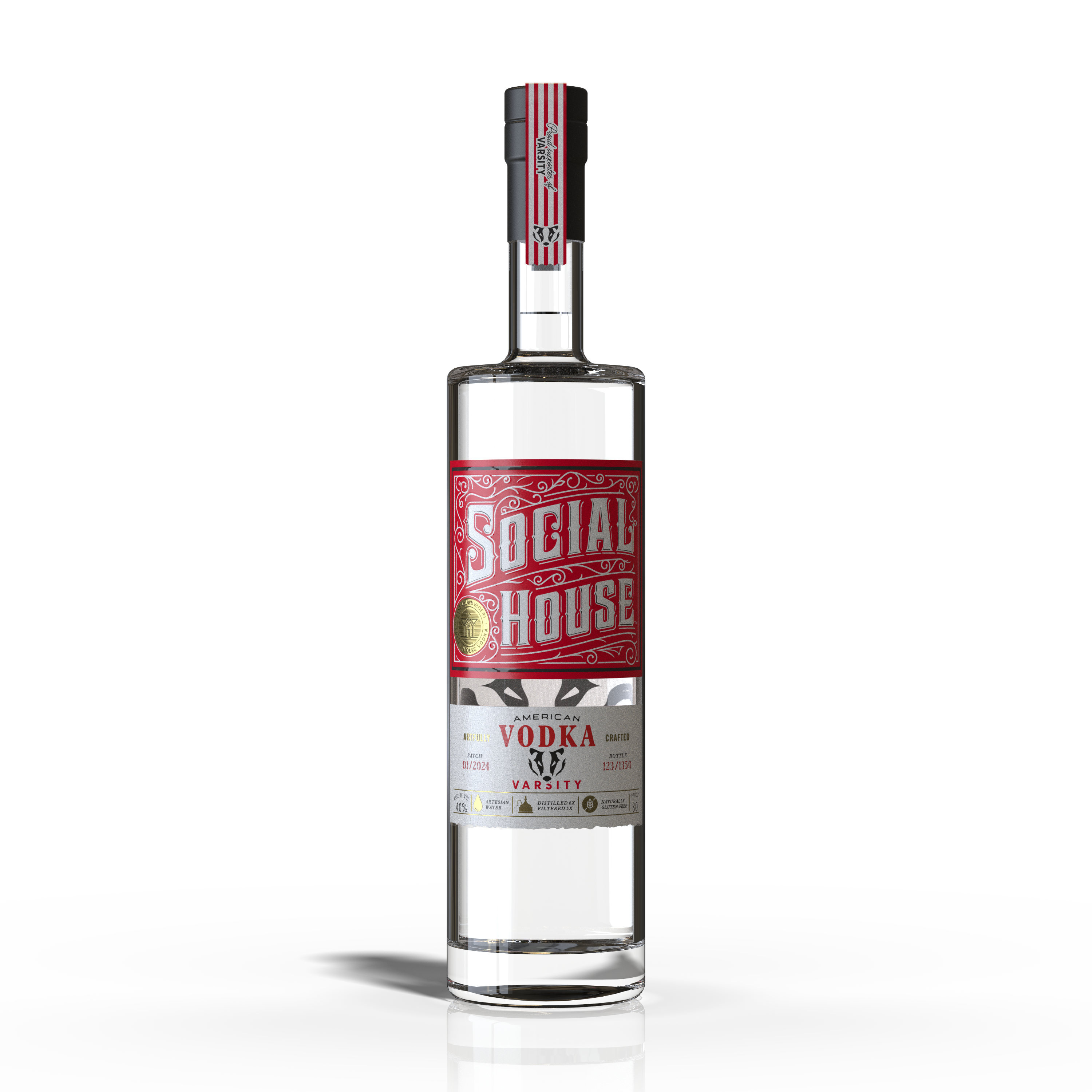 Social House X The Varsity Limited Edition Vodka 750ML – SOCIAL HOUSE®