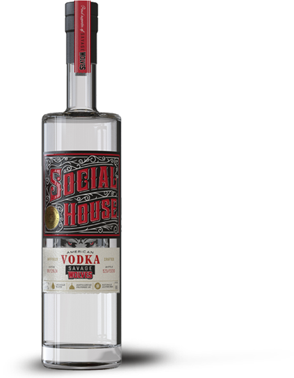Savage Wolves Limited Edition Vodka 750ML