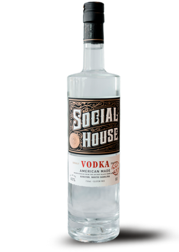 SOCIAL HOUSE® Vodka | Craft Vodka | NC Vodka