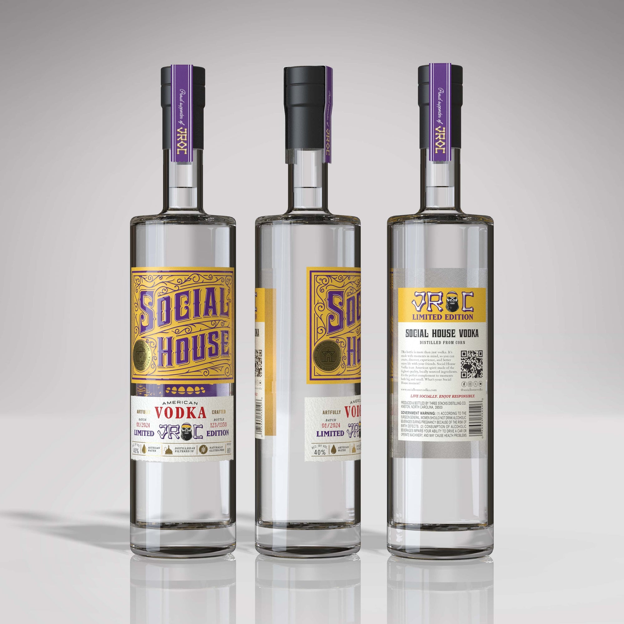 JROC LTD. Edition Vodka 750ML – SOCIAL HOUSE®