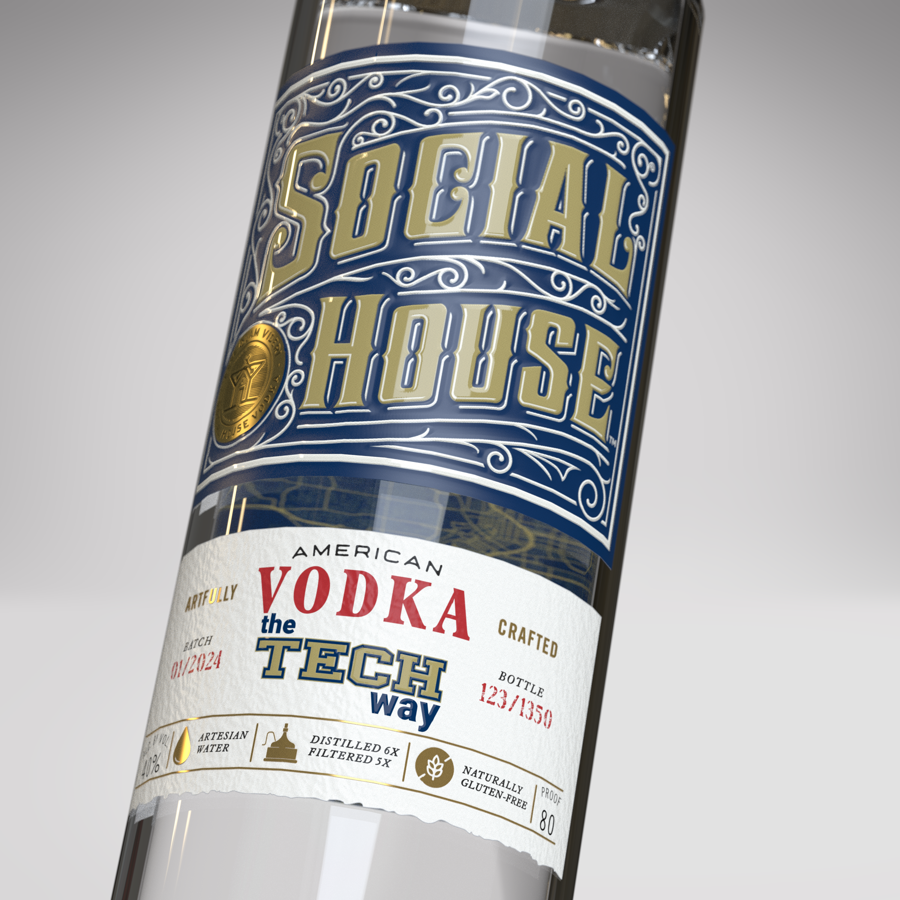 Tech Way Limited Edition Vodka 750ML