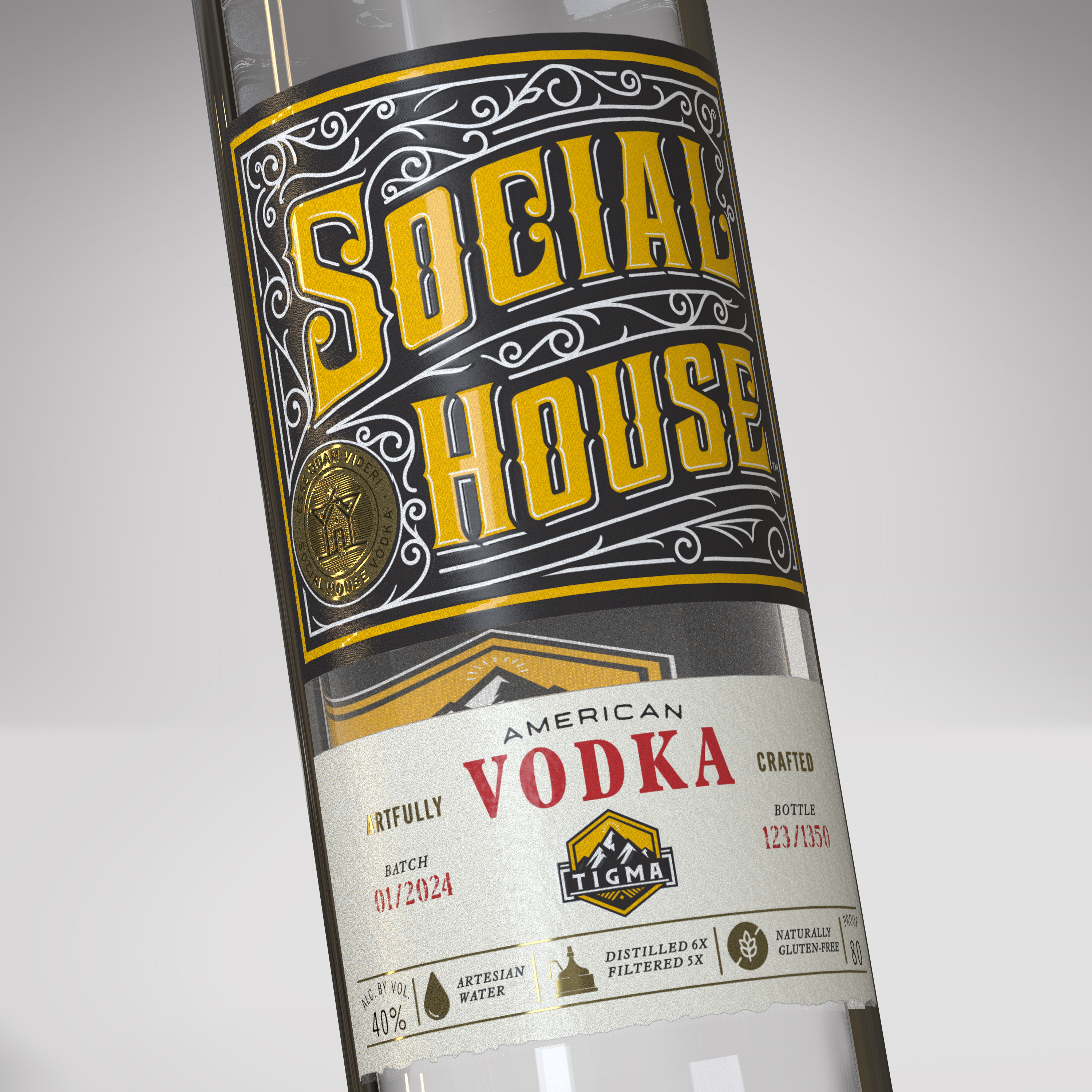 TIGMA Limited Edition Vodka 750ML