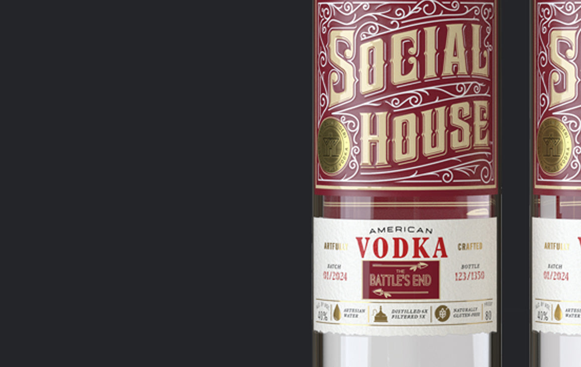 SOCIAL HOUSE® Vodka | North Carolina Vodka | Distillery Kinston NC